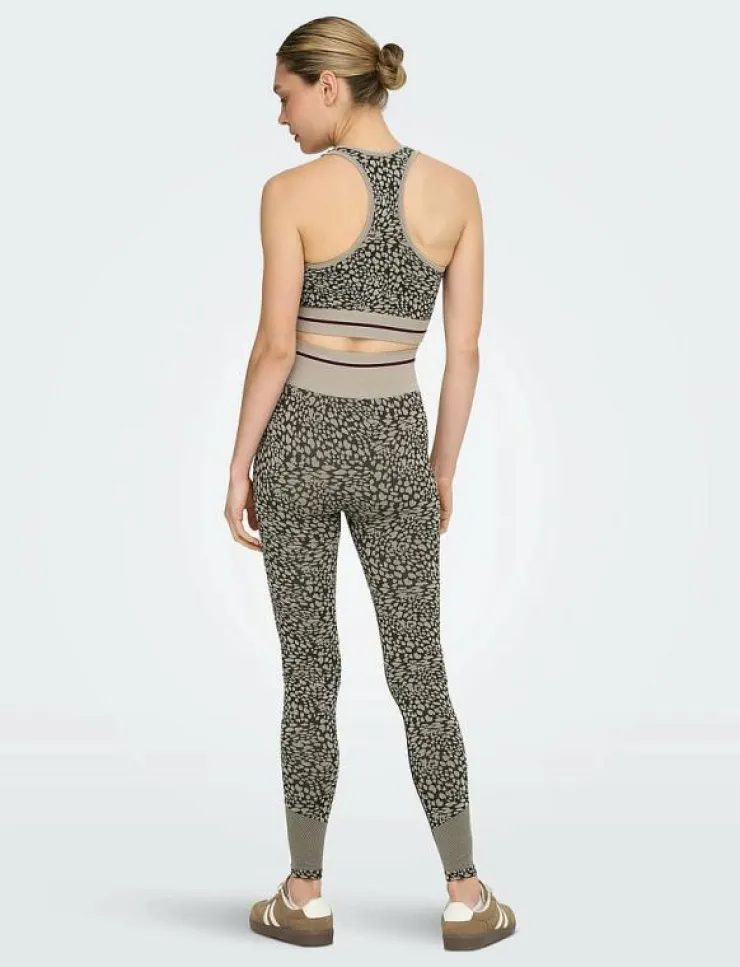Kvinnor Only Play Tights|ONPAJESSA HW SEAM TIGHTS - Seamless tights