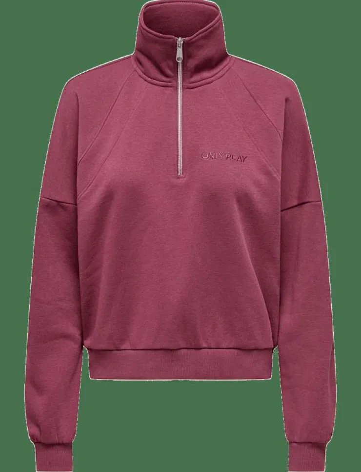 Only Play ONPALENA LIFE HN LS HZ SHORT BRUSH SWT - Sweatshirts|Kvinnor Sweatshirts