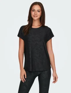 Kvinnor Only Play Toppar & T-Shirts|ONPAUB-SNAKE LIFE ON SS BAT LOOSE TEE - T-Shirts