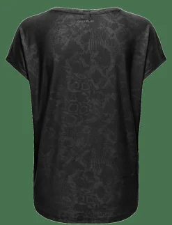 Kvinnor Only Play Toppar & T-Shirts|ONPAUB-SNAKE LIFE ON SS BAT LOOSE TEE - T-Shirts