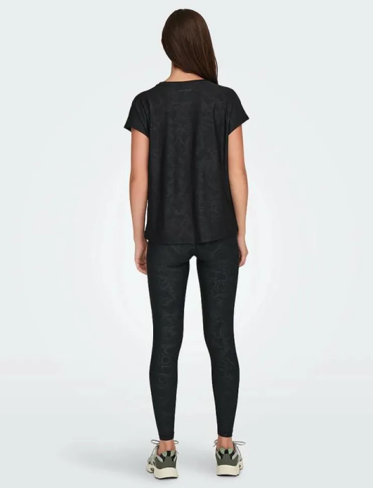 Kvinnor Only Play Toppar & T-Shirts|ONPAUB-SNAKE LIFE ON SS BAT LOOSE TEE - T-Shirts