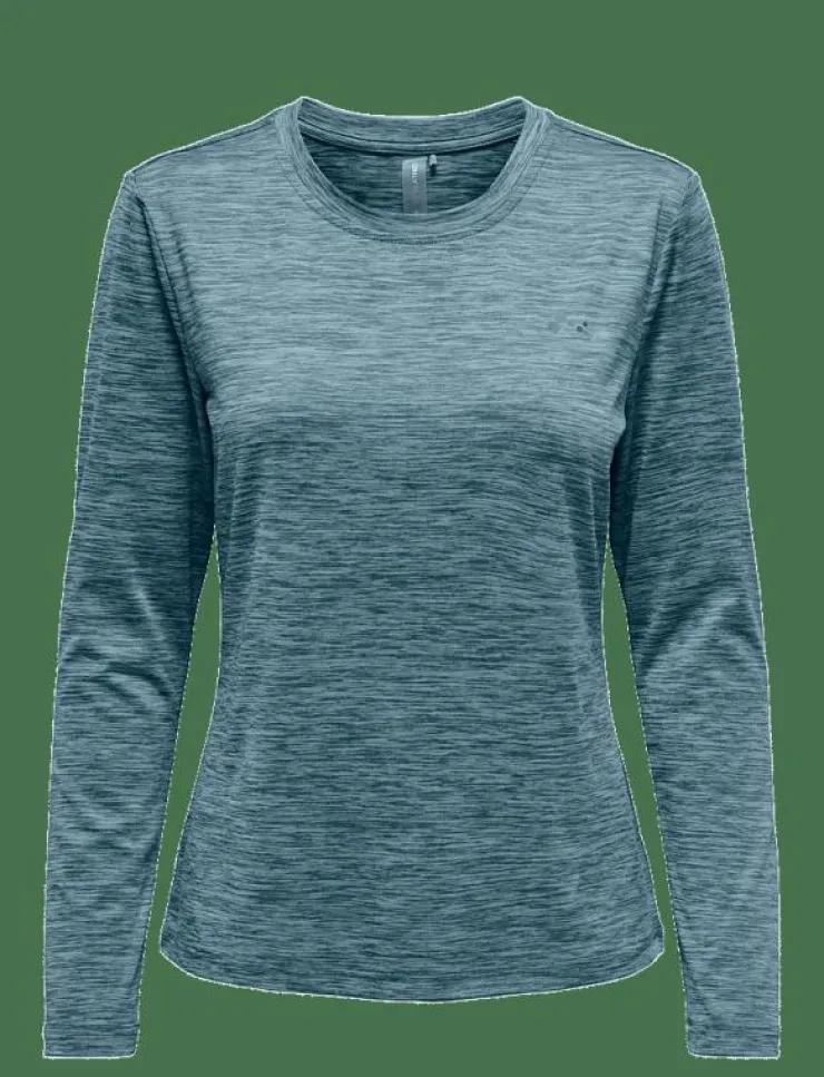 Kvinnor Only Play Toppar & T-Shirts|ONPCORE LIFE ON LS REG TEE - Långärmade tröjor