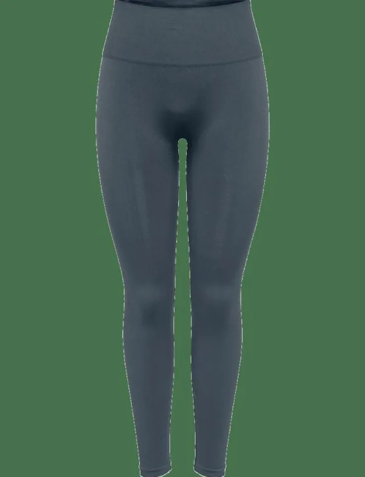 Kvinnor Only Play Tights|Leggings & Tights|ONPDEFY XHW SEAM SCRUNCH TIGHTS - Träningstights