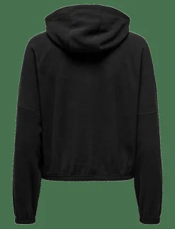 Only Play ONPFLEE HOOD FZ LS SHORT FLEECE TOP - Huvtröjor|Kvinnor Sweatshirts|Sweatshirts