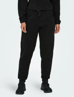 Kvinnor Only Play Byxor|Mjukisbyxor|ONPFLEE HW REG FLEECE SWT CUFF PNT - Sweatpants