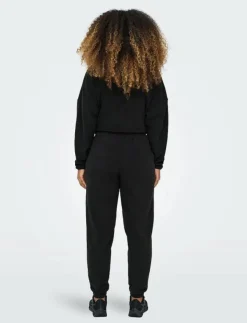 Kvinnor Only Play Byxor|Mjukisbyxor|ONPFLEE HW REG FLEECE SWT CUFF PNT - Sweatpants