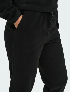 Kvinnor Only Play Byxor|Mjukisbyxor|ONPFLEE HW REG FLEECE SWT CUFF PNT - Sweatpants
