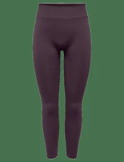 Kvinnor Only Play Tights|Leggings & Tights|ONPFLEX HW SEAM SCRUNCH TIGHTS - Träningstights