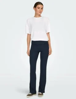 Kvinnor Only Play Mjukisbyxor|ONPFOLD LIFE MW JAZZ RIB PNT - Sweatpants