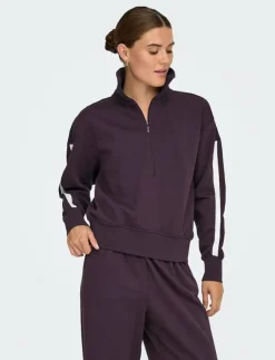 Kvinnor Only Play Sweatshirts|ONPFREJA LIFE HN HZ LS SWT - Sweatshirts