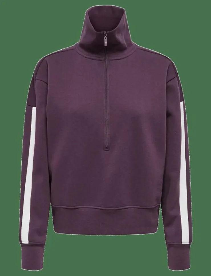 Kvinnor Only Play Sweatshirts|ONPFREJA LIFE HN HZ LS SWT - Sweatshirts