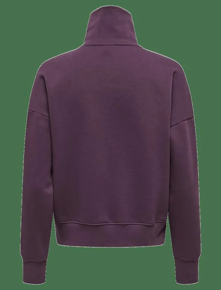 Kvinnor Only Play Sweatshirts|ONPFREJA LIFE HN HZ LS SWT - Sweatshirts