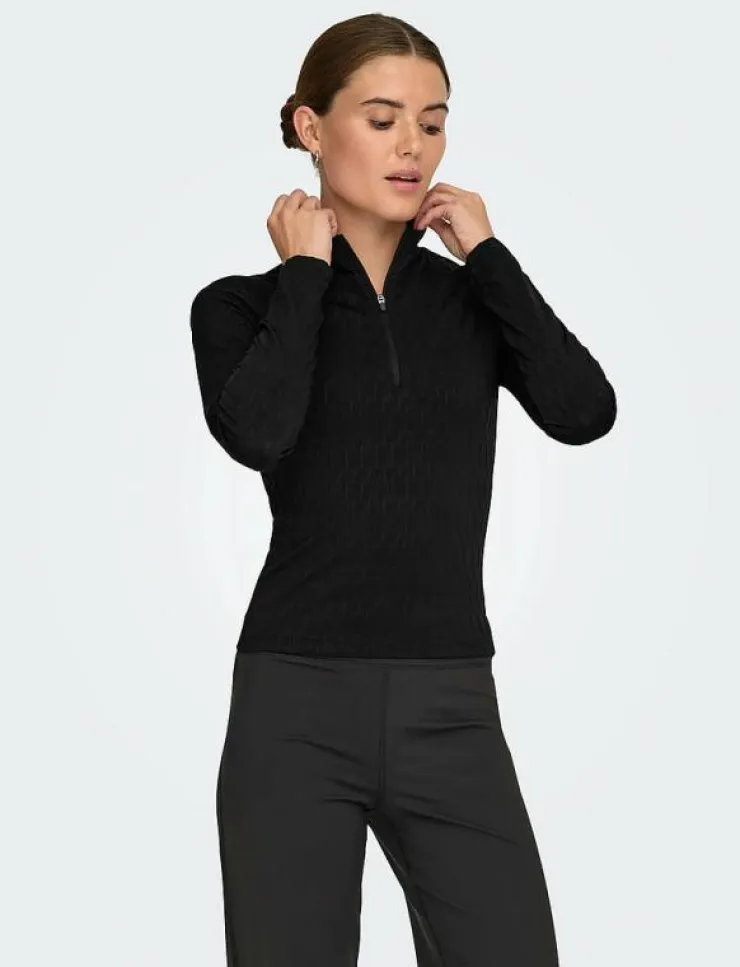 Only Play ONPFRIDA HN HZ LS SHORT TOP - Långärmade tröjor|Kvinnor Toppar & T-Shirts