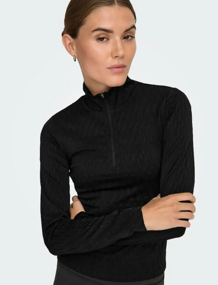 Only Play ONPFRIDA HN HZ LS SHORT TOP - Långärmade tröjor|Kvinnor Toppar & T-Shirts