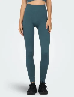 Kvinnor Only Play Tights|ONPJAIA LIFE HW SEAM TIGHTS NOOS - Seamless tights