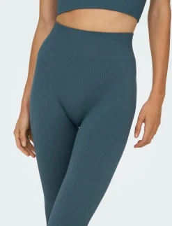 Kvinnor Only Play Tights|ONPJAIA LIFE HW SEAM TIGHTS NOOS - Seamless tights