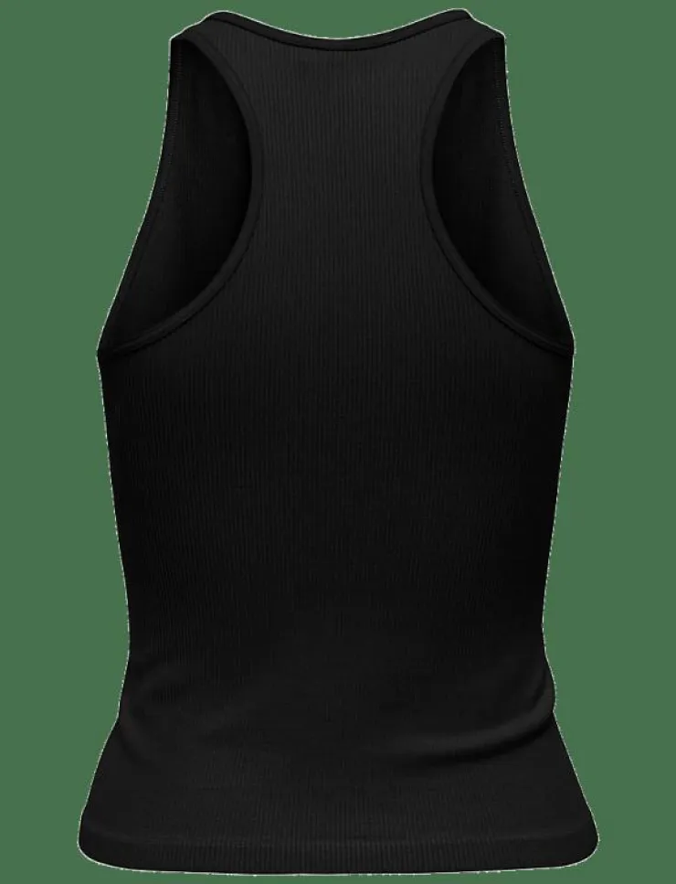 Kvinnor Only Play Toppar & T-Shirts|ONPJAIA LIFE ON RACERBACK SEAM TOP - Linnen