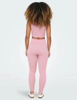 Only Play ONPJAIA LIFE UN SL SEAM SHORT TOP NOOS - Crop tops|Kvinnor Toppar & T-Shirts