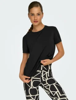 Kvinnor Only Play Toppar & T-Shirts|ONPLAZE ON SS LOOSE TEE - T-Shirts