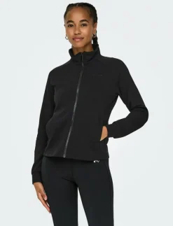 Kvinnor Only Play Sweatshirts|ONPMELINA LIFE HN FZ LS SWT NOOS - Sweatshirts