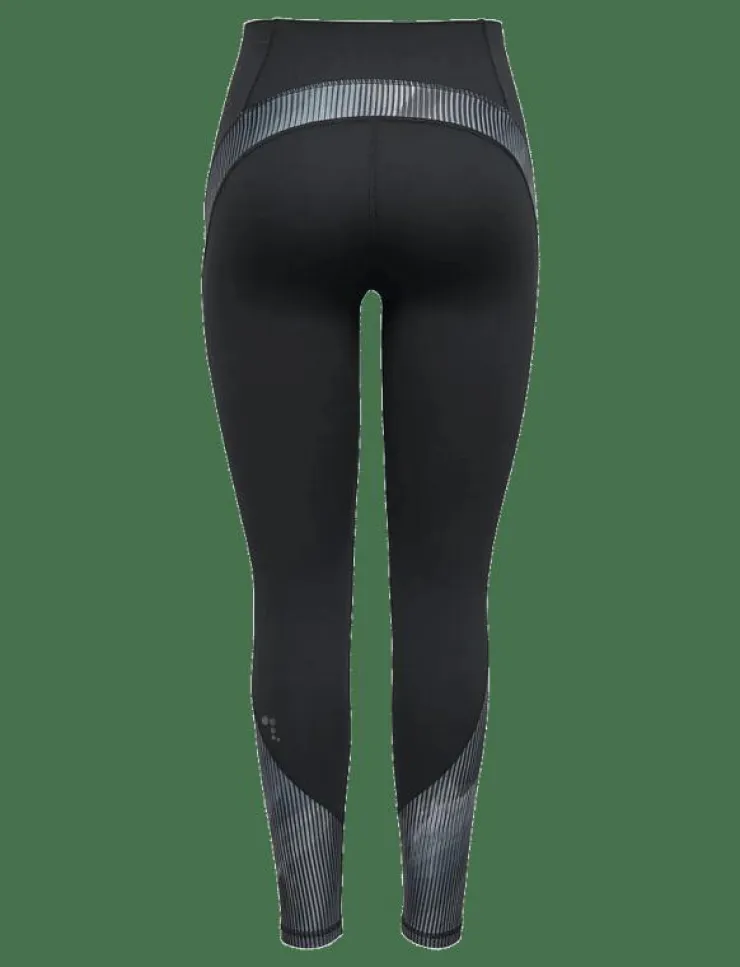 Kvinnor Only Play Tights|Leggings & Tights|ONPRYA-WAVES-2 LIFE HW TRAIN TIGHTS - Träningstights