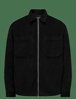 ONLY & SONS Overshirts|Jackor & Rockar|ONSALP 14W RLX 2PKT WASHD CORD ZIP NOOS - Tunna jackor