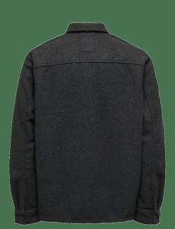 ONLY & SONS ONSASH OVR WOOLEN LOOK PKT LS SHIRT NOOS - Ulljackor| Overshirts|Jackor & Rockar