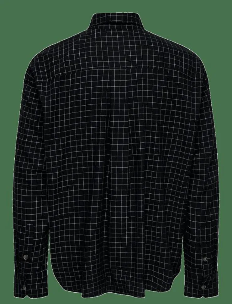 ONLY & SONS ONSBARNEY RLX CHECK LS SHIRT CF - Rutiga skjortor| Skjortor|T-Shirts