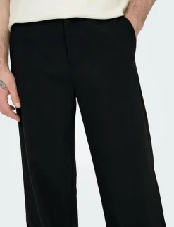 ONLY & SONS ONSBOB-LE LOOSE 0071. PANT - Kostymbyxor| Kläder|Byxor