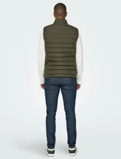 ONLY & SONS Jackor & Rockar|ONSBRODY QUILT VEST OTW VD - Västar