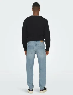 ONLY & SONS ONSEDGE STRAIGHT LB 6986 TAI DNM NOOS - Relaxed jeans| Kläder|Denim Kläder
