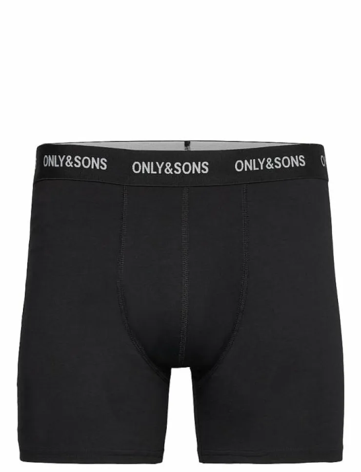 ONLY & SONS Kalsonger|ONSFITZ SOLID BOXER 3PACK NOOS - Boxershorts