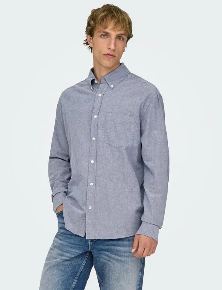 ONLY & SONS ONSGATON REG LS SHIRT 0360 FRML - Casual skjortor| Skjortor