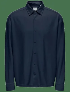 ONLY & SONS Kläder|Overshirts|ONSKARI PLIZZE LS RLX OVERSHIRT - Jackor & rockar
