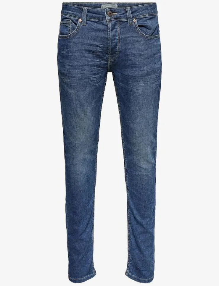 ONLY & SONS Kläder|Denim Kläder|ONSLOOM BLUE JOG 8472 PIM DNM NOOS - Slim jeans