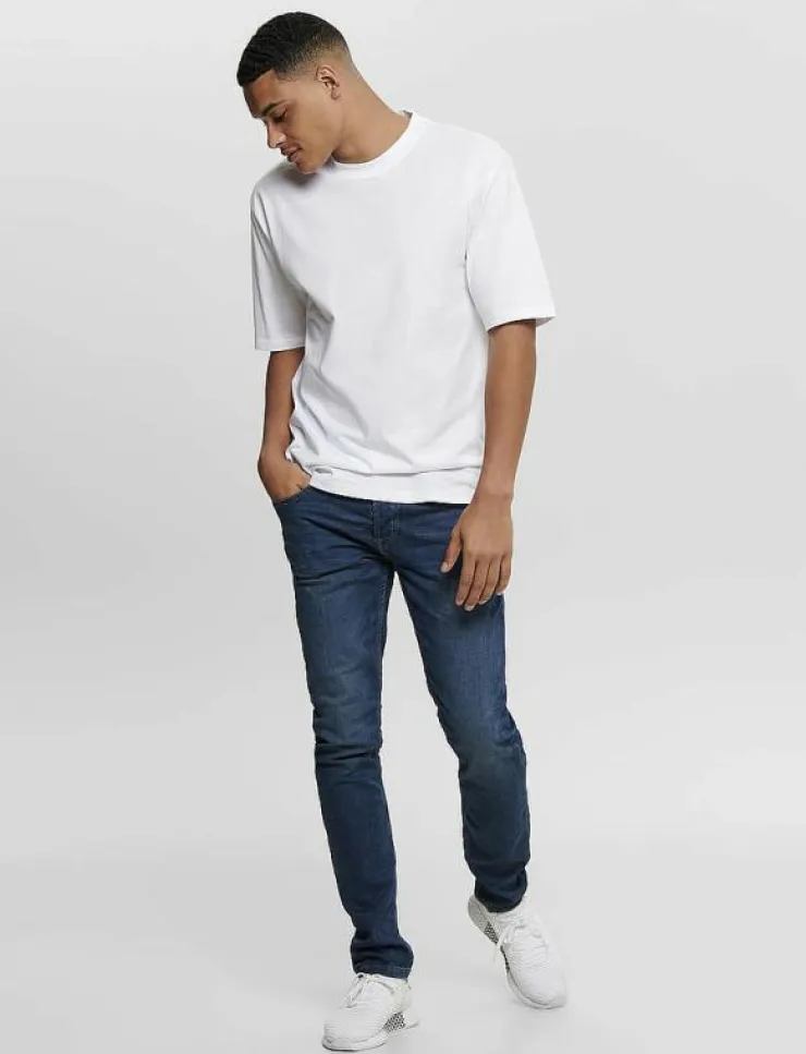 ONLY & SONS Kläder|Denim Kläder|ONSLOOM BLUE JOG 8472 PIM DNM NOOS - Slim jeans