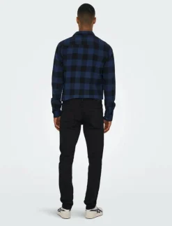 ONLY & SONS ONSLOOM SLIM BLACK 0448 DIA DNM NOOS - Slim jeans| Kläder|Denim Kläder