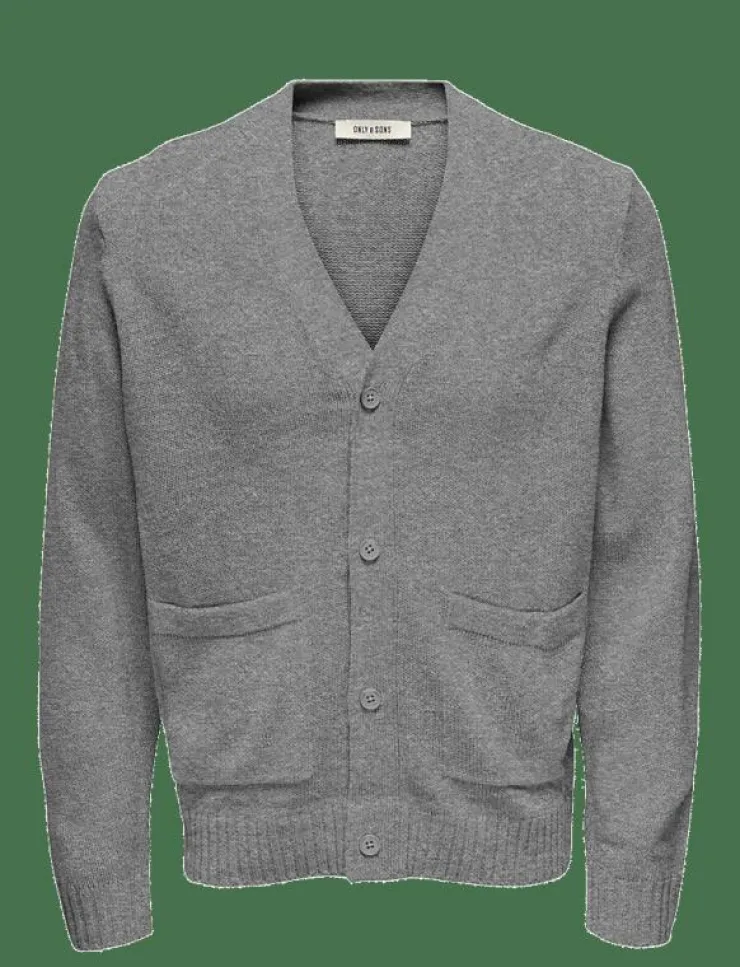 ONLY & SONS ONSMAJOR RLX CARDIGAN KNIT - Koftor| Stickat