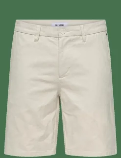 ONLY & SONS ONSMARK 0011 COTTON LINEN SHORTS NOOS - Linneshorts| Shorts