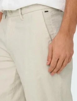 ONLY & SONS ONSMARK 0011 COTTON LINEN SHORTS NOOS - Linneshorts| Shorts