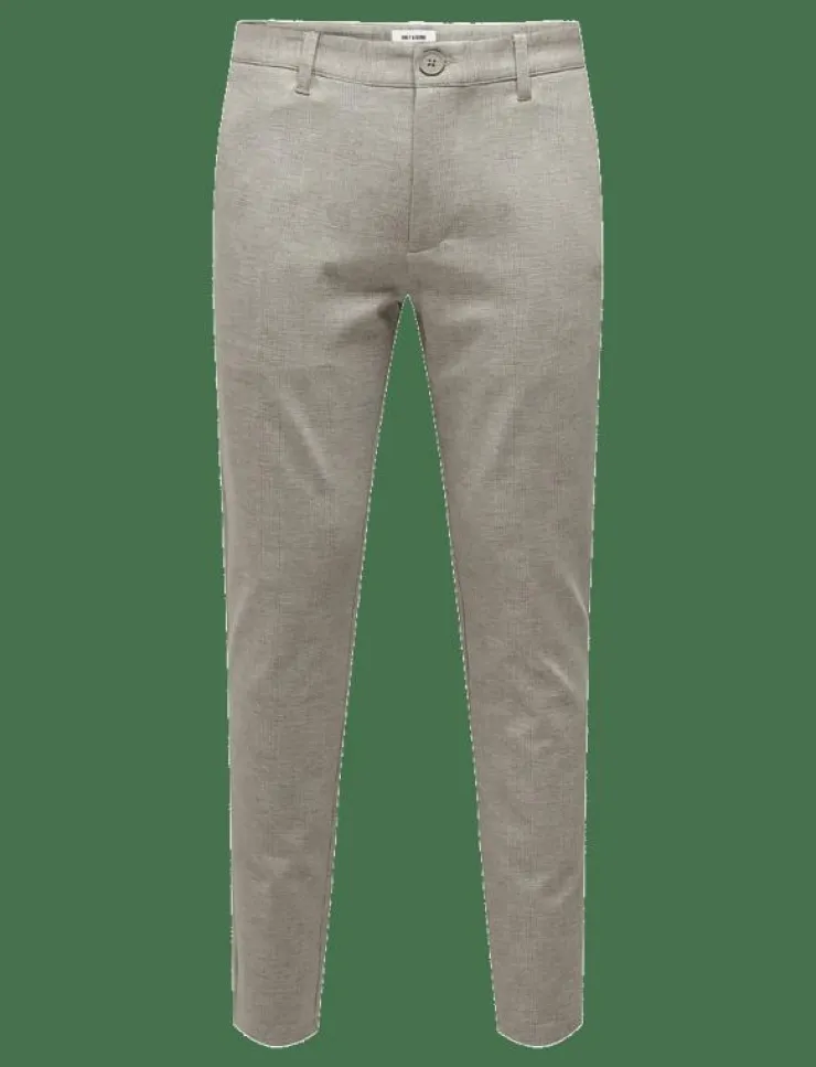 ONLY & SONS ONSMARK SLIM CHECK 020919 PANT NOOS - Chinos| Kläder|Byxor