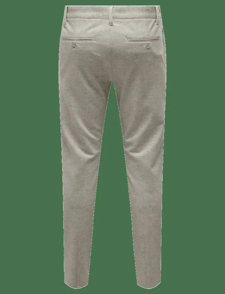 ONLY & SONS ONSMARK SLIM CHECK 020919 PANT NOOS - Chinos| Kläder|Byxor