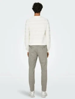 ONLY & SONS ONSMARK SLIM CHECK 020919 PANT NOOS - Chinos| Kläder|Byxor