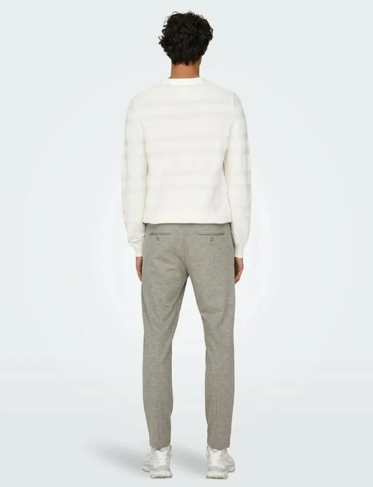 ONLY & SONS ONSMARK SLIM CHECK 020919 PANT NOOS - Chinos| Kläder|Byxor