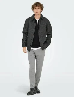 ONLY & SONS Overshirts|ONSMICAH TWILL OVERSHIRT FRML - Jackor & rockar