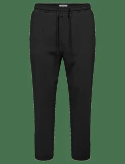 ONLY & SONS ONSPLI PLISSE CROPPED DILO PANT - Tapered jeans| Kläder|Denim Kläder