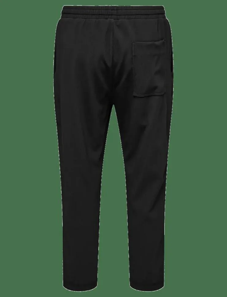 ONLY & SONS ONSPLI PLISSE CROPPED DILO PANT - Tapered jeans| Kläder|Denim Kläder
