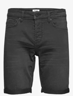 ONLY & SONS ONSPLY BLK JOG 8581 PIM DNM SHORTS NOOS - Jeansshorts| Shorts