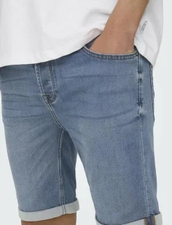 ONLY & SONS Shorts|ONSPLY JOG MB 8584 PIM DNM SHORTS NOOS - Jeansshorts