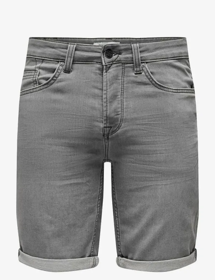 ONLY & SONS ONSPLY JOG MG 8583 PIM DNM SHORTS NOOS - Jeansshorts| Shorts